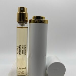 Tom Ford Soleil Blanc Eau De Parfum 10ml Travel Spray in Atomizer Case